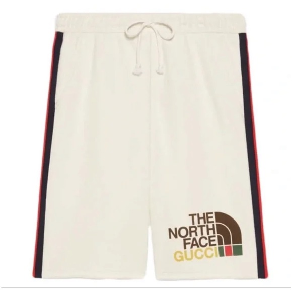 Gucci x North Face shorts NWT